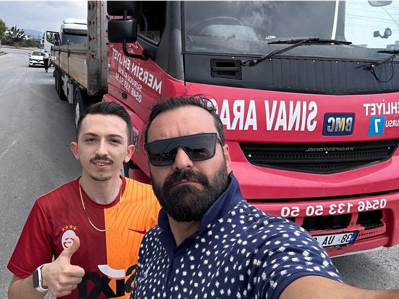 Ağır vasıta sınav aracımız — C ve CE sınıfı eğitimleri